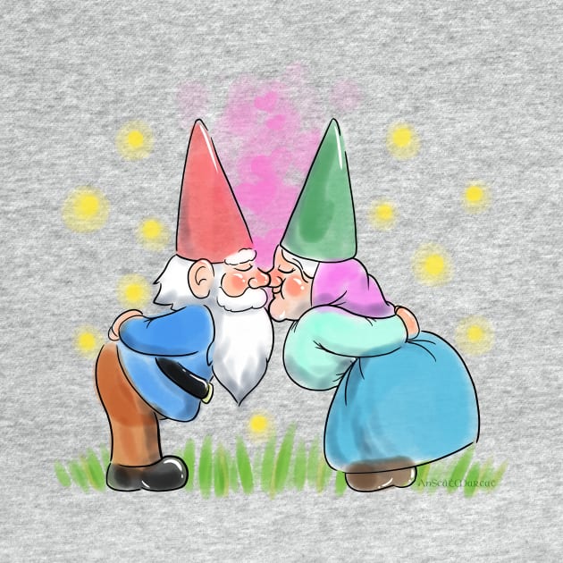 Kissing Gnomes by Scámarca Productions